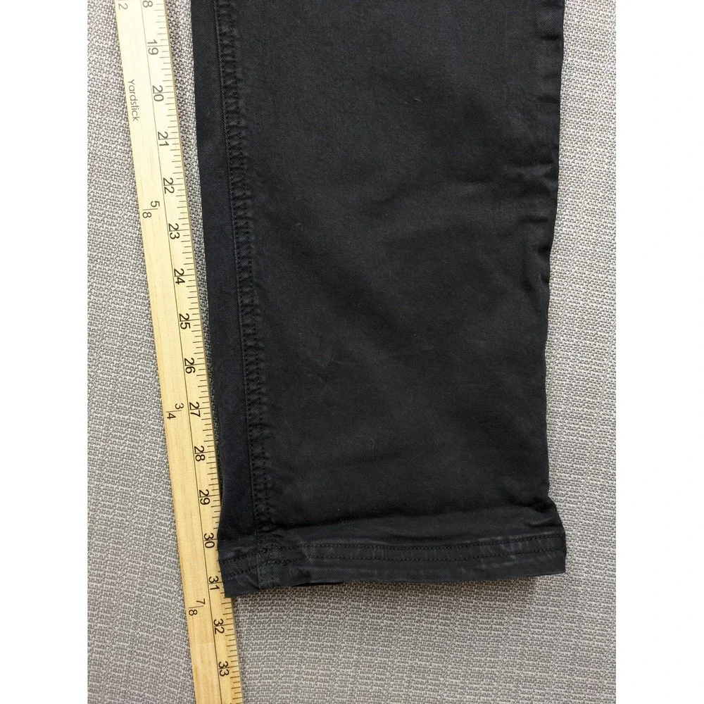 Joe's Jeans Mens 38x31 Black Straight Leg Stretch Denim 5 Pocket Casual Pants